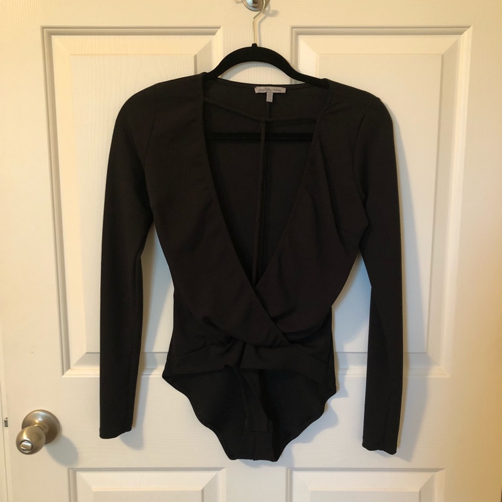 VERY low cut bodysuit